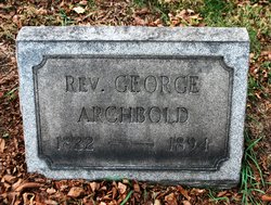 Rev George Archbold 
