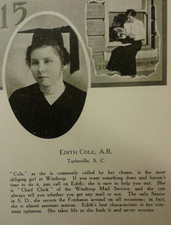 Edith <I>Cole</I> Smith 