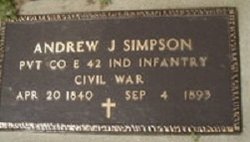 PVT Andrew Jackson Simpson 