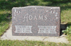 Florence Ellen <I>Ness</I> Adams 