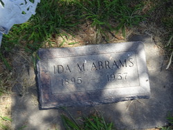 Ida May <I>Ash</I> Abrams 
