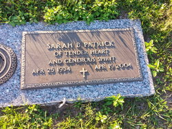 Sarah Frances Brown Patrick 
