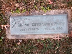 Minnie Belle <I>Christopher</I> Myers 
