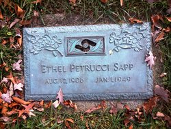 Ethel Evelyn <I>Uphold</I> Petrucci - Sapp 
