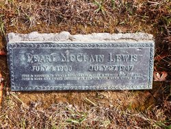 Pearl McClain <I>Friend</I> Lewis 