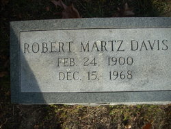Robert Martz Davis 