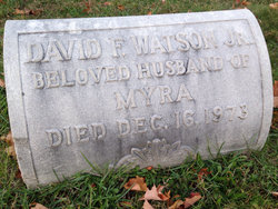 David F. Watson Jr.