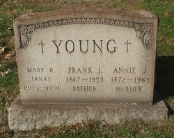 Annie J <I>Hoover</I> Young 