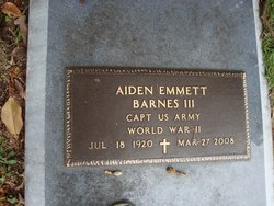 Aiden Emmett Barnes III