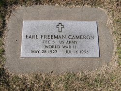 Earl Freeman Cameron 