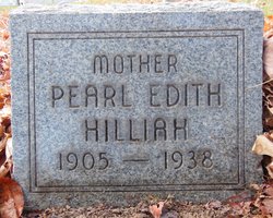 Pearl Edith <I>Peacock</I> Hilliah 