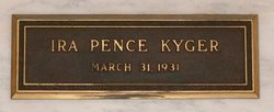 Ira Pence Kyger 