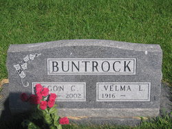 Velma Louisa <I>Ringgenberg</I> Buntrock 