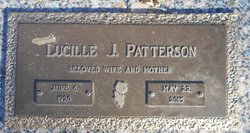 Johnnie Lucille <I>Jones</I> Patterson 