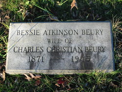 Bessie <I>Atkinson</I> Beury 