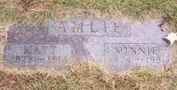 Minnie Henrietta <I>Jacobson</I> Amlie 