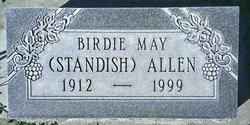 Birdie May <I>Standish</I> Allen 