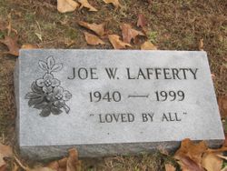 Joe W Lafferty 