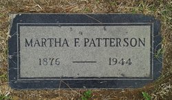 Martha Florence <I>Jordan</I> Patterson 