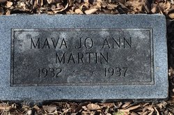 Mava JoAnn Martin 