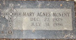 Mary Agnes McNeny 