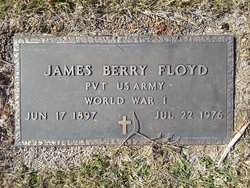 Pvt James Berry Floyd 