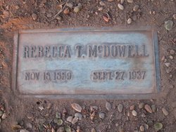 Rebecca T “Becky” <I>Gardner</I> McDowell 
