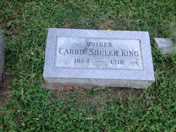 Caroline “Carrie” <I>McCullough</I> Shuler-King 