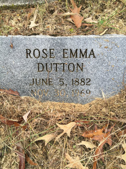 Rose Emma <I>Bishop</I> Dutton 