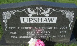 Herbert Arthur Upshaw Jr.