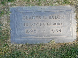 Gladys Ladrone <I>Jackson</I> Balch 