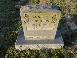 Annie Mae <I>Carr</I> Anderson 