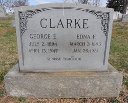 Edna Lee <I>Fletcher</I> Clarke 