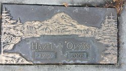 Hazel Irene <I>Burton</I> Olson 