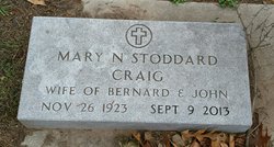 Mary N <I>Bell</I> Stoddard Craig 