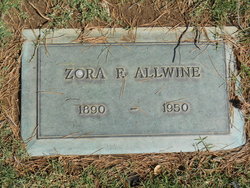 Zora Elizabeth <I>Fitzgerald</I> Allwine 