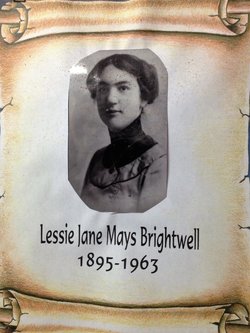Lessie Jane <I>Mays</I> Brightwell 