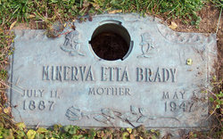 Minerva Etta <I>Lankford</I> Brady 