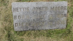 Nettie <I>Jones</I> Moore 