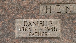 Rev Daniel Perry Henry 