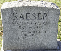 Lola G. <I>Walcott</I> Kaeser 