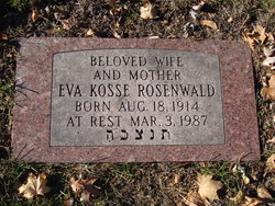Eva Kosse Rosenwald 