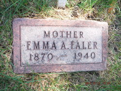 Emma A <I>Stringham</I> Faler 