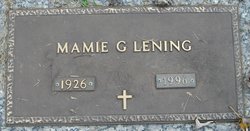 Mamie Gertrude <I>Goodwin</I> Lening 