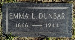Emma Louise <I>Frye</I> Dunbar 