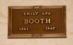 Emily Ada <I>Hill</I> Booth 