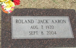 Roland Monroe “Jack” Aaron 