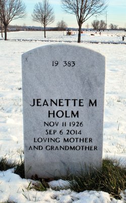 Jeanette Marie <I>Nelson</I> Holm 