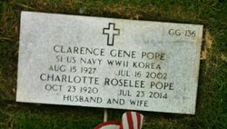 Clarence Gene “Pete” Pope 