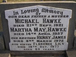 Martha May <I>Lunn</I> Hawke 